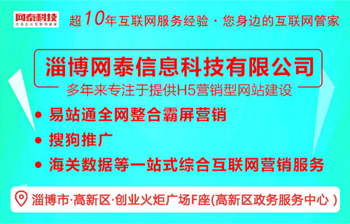 淄川网站建设 淄川网站建设公司哪家好 淄博网泰科技